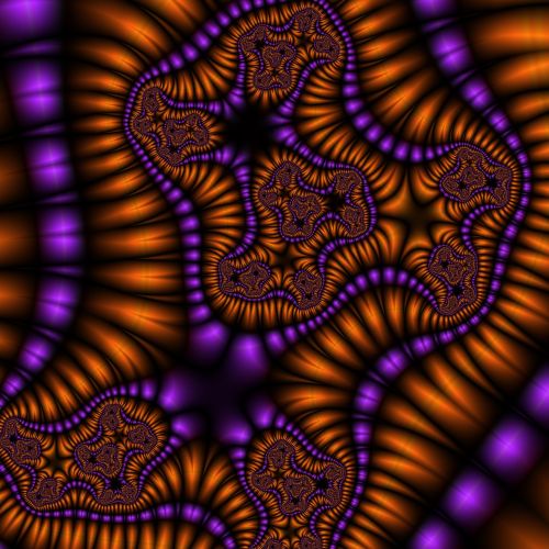 fractal abstract background colour