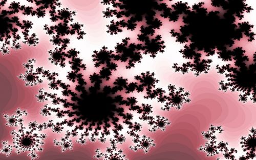 fractal pattern pink