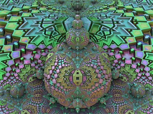 fractal render 3d
