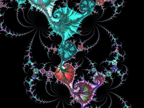 fractal colorful abstract