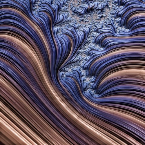 fractal smooth lines flowing lines