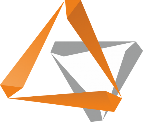 fractal logo triangle