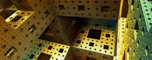 fractal 3d menger