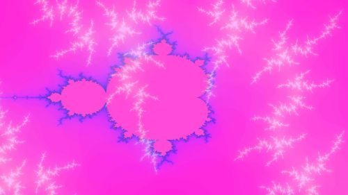 fractal pink background