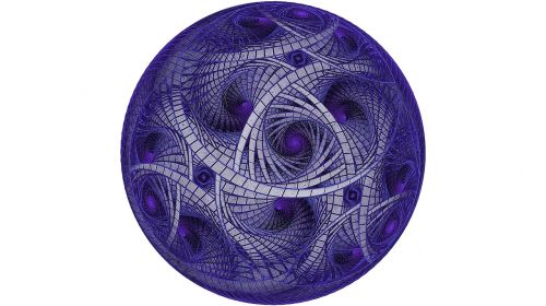 fractal sphere pattern