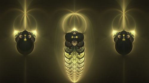 fractal fantasy fireflies