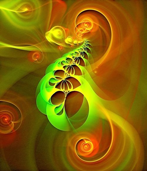 fractal forms turning