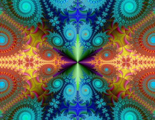 fractal fractal background design