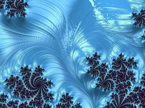 fractal art feather