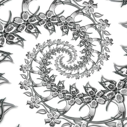 fractal flourish abstract