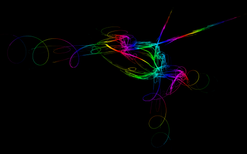 fractal rainbow digital