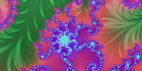 fractal gradient colorful