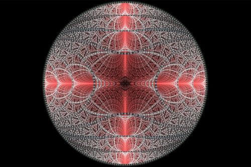 fractal diamond circle