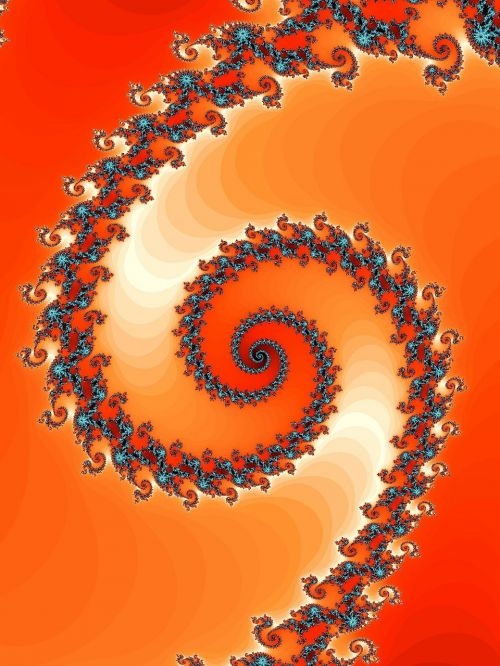 fractal rendering spiral