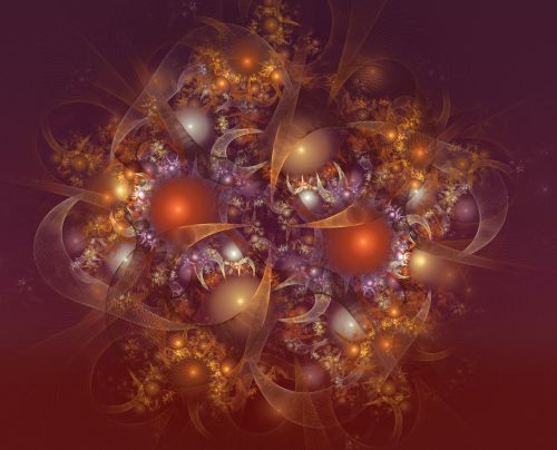 fractal background abstract