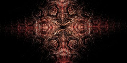 fractal brain abstract