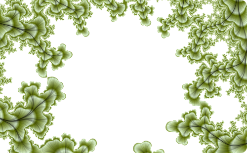 fractal background leaf