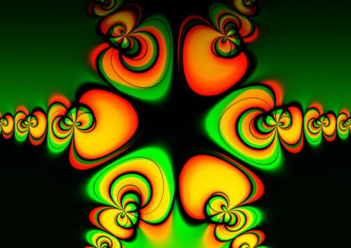 fractal symmetry pattern
