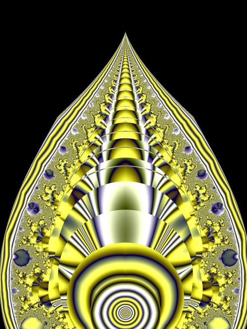 fractal yellow gold