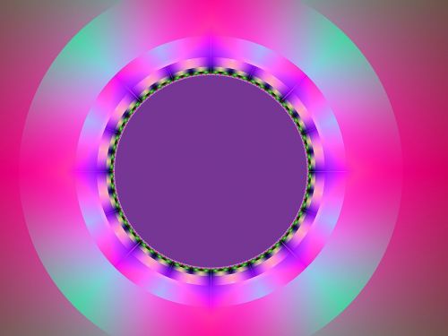 fractal circular design fantasy