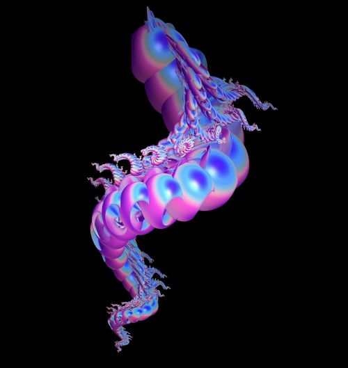 fractal fantasy insect art
