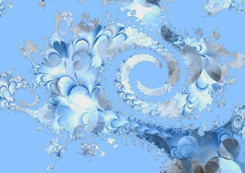 fractal spiral abstract