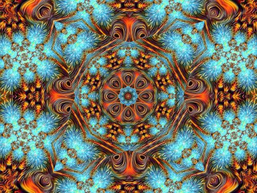 fractal background colorful