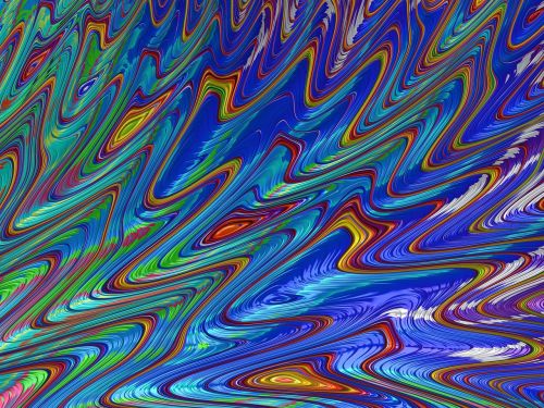 fractal art abstract color