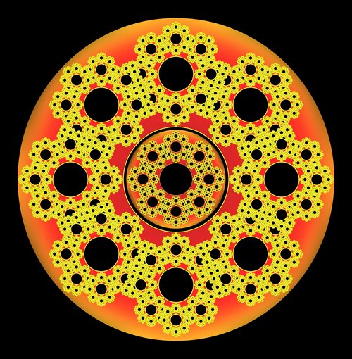 fractal art  design  pattern