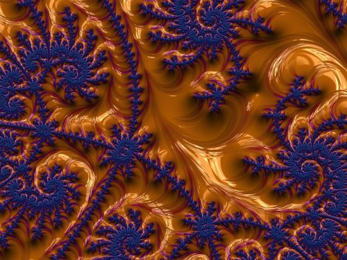 fractal art elegant vibrant