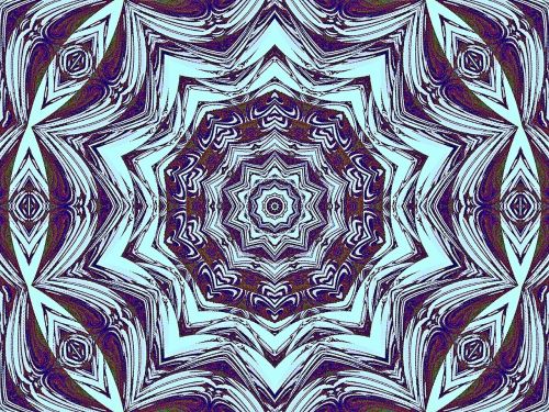 fractal design blue beautiful