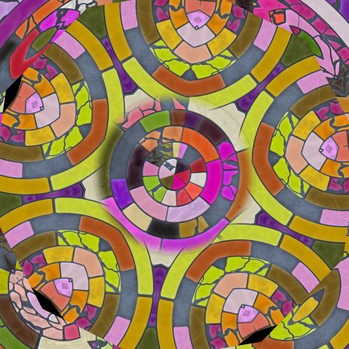 Fractal In Kaleidoscope