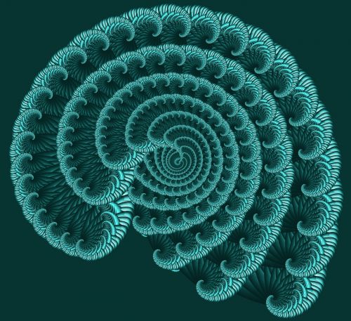 fractals form pattern