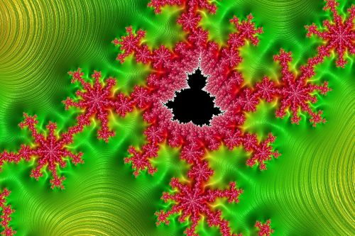 fractals colorful digital art