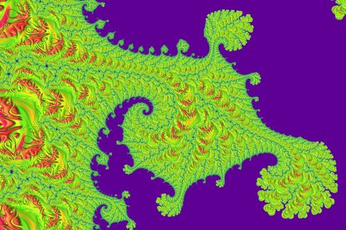 fractals colorful digital art