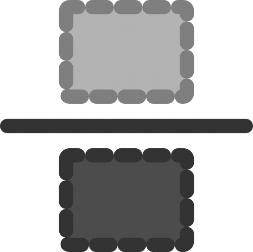 fraction symbol icon