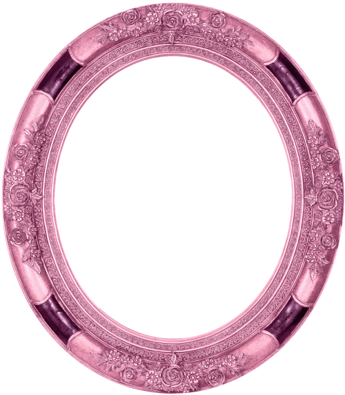 frame colored oval