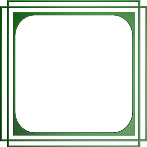 frame border green