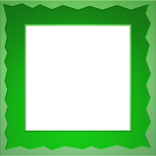 frame border green