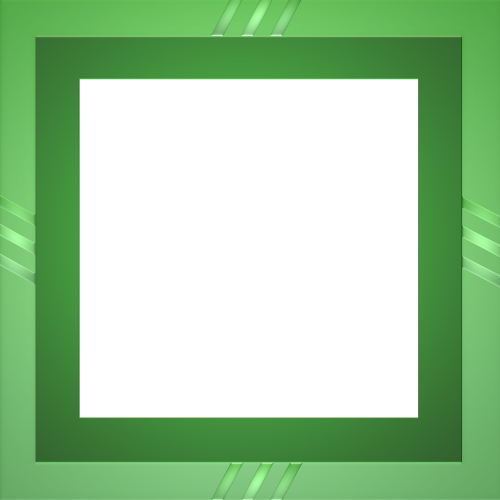 frame border green