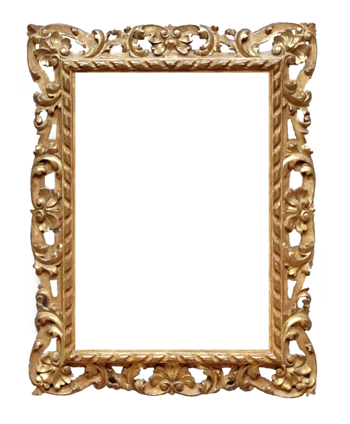 frame ornate gold