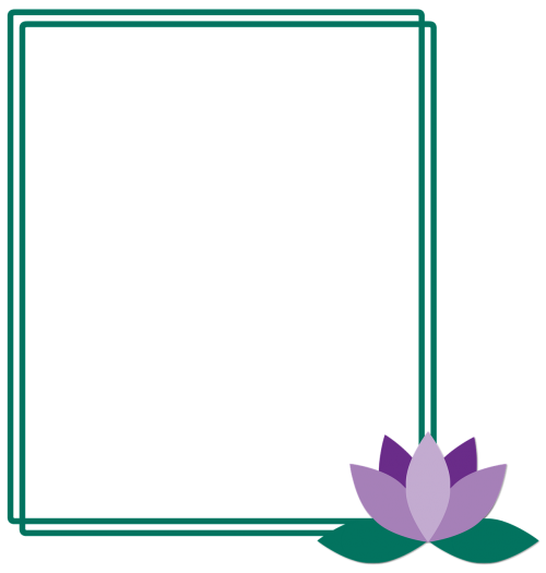 frame lotus flower