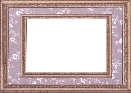 frame floral oblong