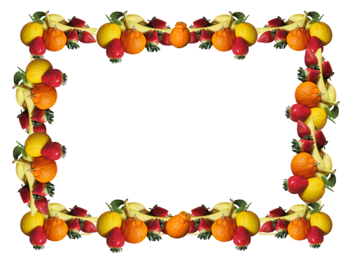 frame border fruit