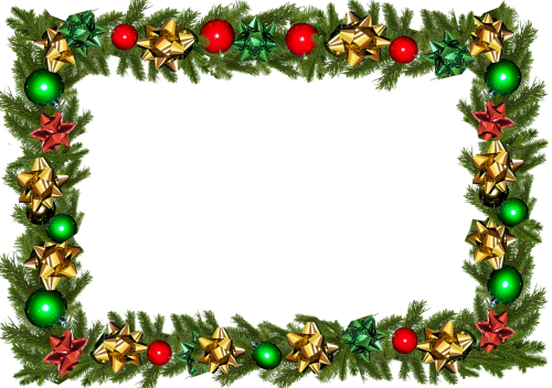 frame border christmas