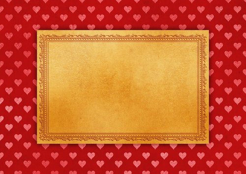 frame  heart  paper