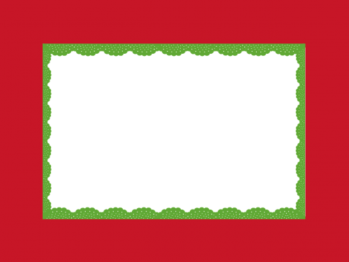 frame red green