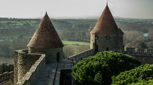 france carcassonne medieval city