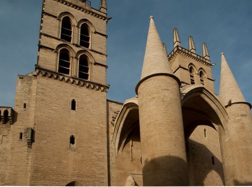 france montpellier cathedral