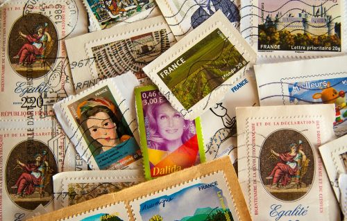 france stamps philately